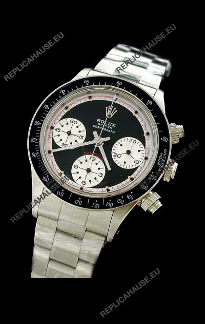 Rolex Daytona Paul Newman Edition Replica Steel Watch 