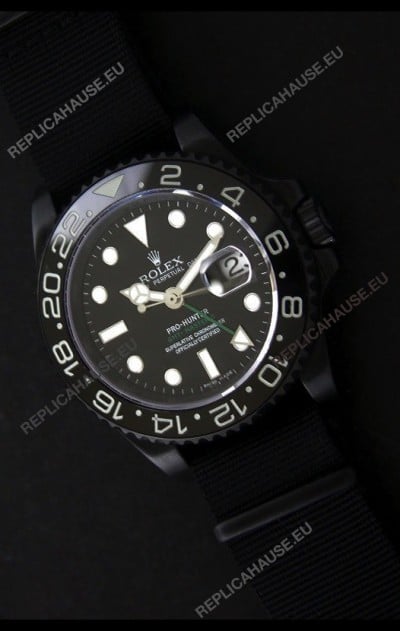 Rolex Pro-Hunter GMT Master II Swiss Replica Ceramic Watch