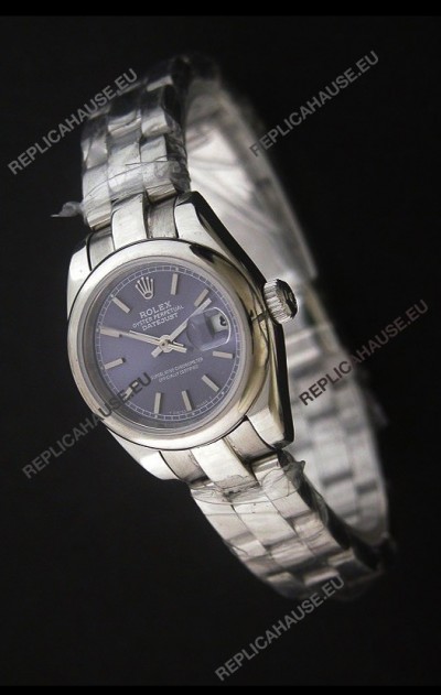 RolexÂ Datejust Oyster Perpetual Superlative ChronoMeter Japanese Watch in Blue Dial
