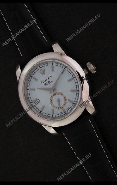 Rolex Cellini Japanese Replica Silver Watch
