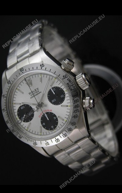 Rolex Oyster Cosmograph Swiss Replica Watch in White Dial