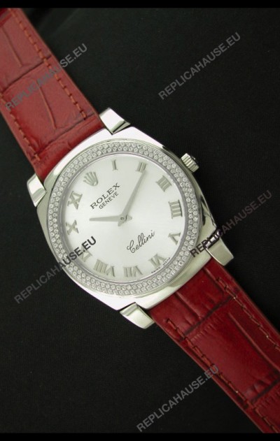 Rolex Cellini Japanese Replica Watch in Roman Hour Markers