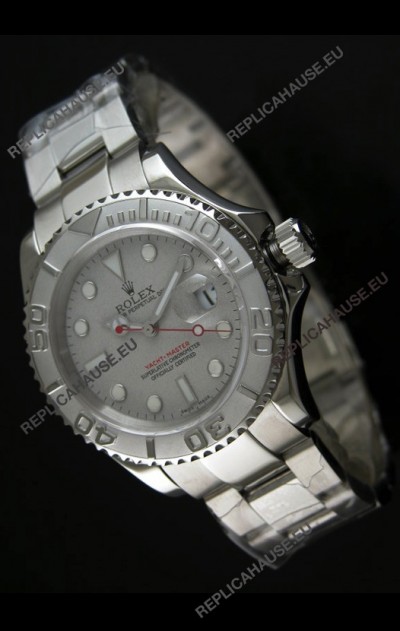 Rolex Replica Yachtmaster Swiss Watch with ORIGINAL ROLEX ROLESIUM DIAL