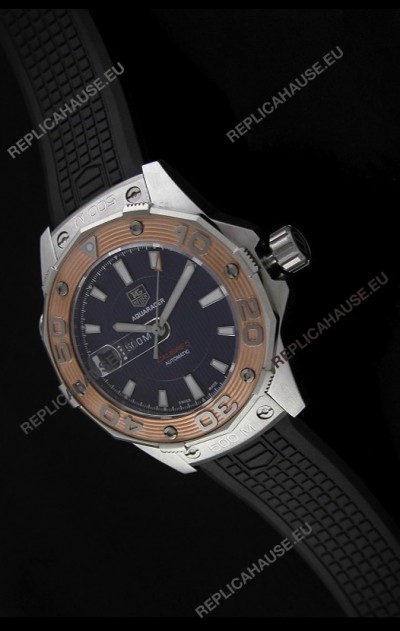 Tag Heuer Aquaracer Calibre 5 Swiss Automatic Watch in Black Dial