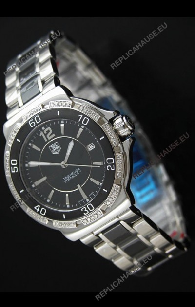 Tag Heuer Formula 1Â Japanese Watch in Black Dial