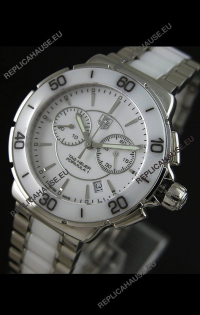 Tag Heuer Formula 1 Chronograph Swiss Replica Ceramic Ladies Watch