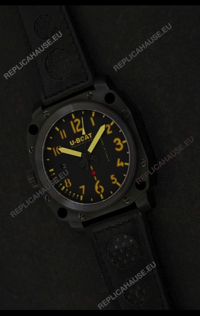 U-Boat Thousands of Feet Black PVD Watch