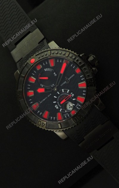 Ulysse Nardin Marine Diver Monaco Edition Swiss Automatic Watch
