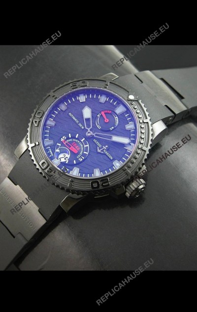 Ulysse Nardin No189 Swiss Watch in Black Dial