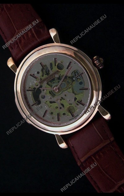 Vacheron Constantin Cabinotiers Japanese Quartz Watch in Rose Gold