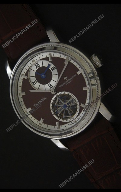 Vacheron Constantin Malte Tourbillon Japanese Watch in Brown Dial