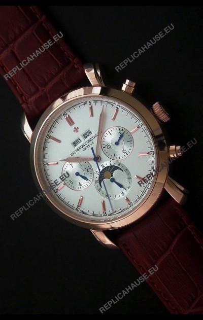 Vacheron Constantin Perpetual Calendar Japanese Watch in Rose Gold