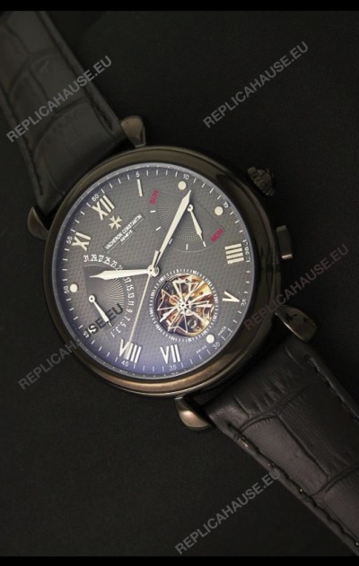 Vacheron Constantin Reserve Tourbillon Japanese Replica Watch in White Dial