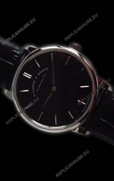 A.Lange Sohne Saxonia Thin Steel Case Replica Watch 