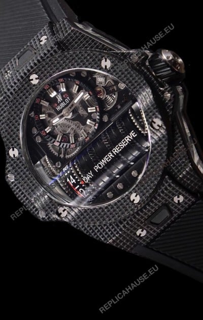 Hublot Big Bang MP-11 Power Reserve 3D Carbon Swiss Replica Watch