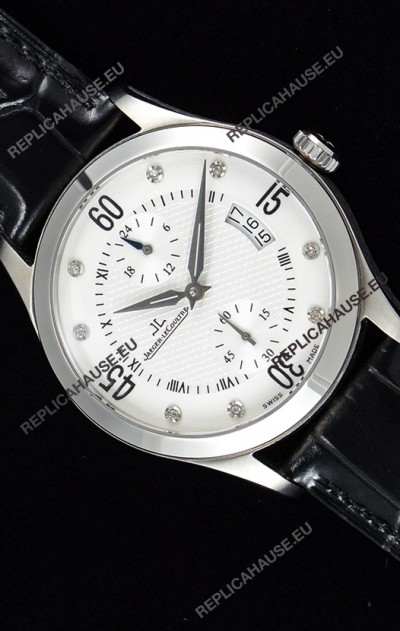 Jaeger LeCoultre Master Control Stainless Steel Swiss Replica Watch 