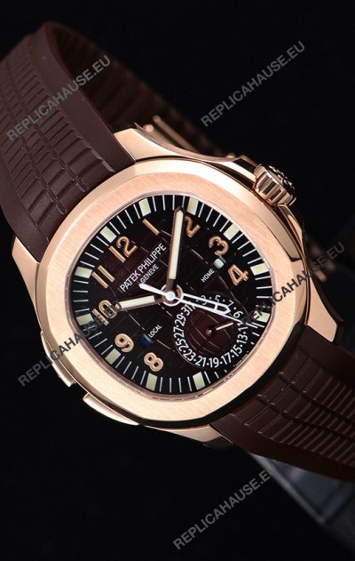 Patek Philippe Aquanaut 5164R 1:1 Mirror Watch Brown Dial