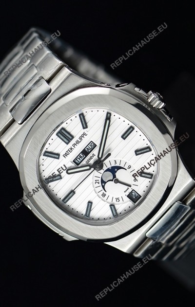 Patek Philippe Nautilus 5726A 1:1 Mirror Swiss Watch White Dial