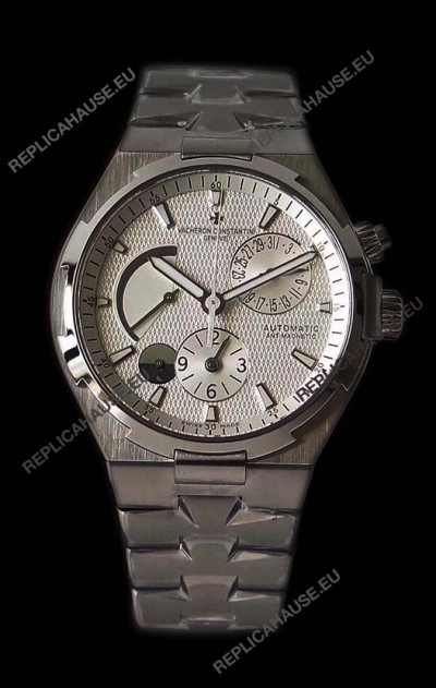 Vacheron Constantin Overseas Dual Time White Dial Swiss Watch