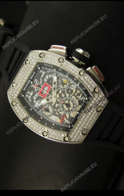 Richard Mille Filippe Massa Edition Titanium Swiss Replica Watch