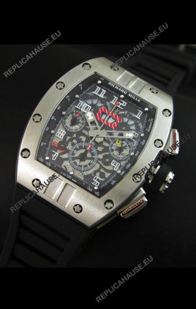 Richard Mille RM011 Filipe Massa Titanium Swiss Replica Watch