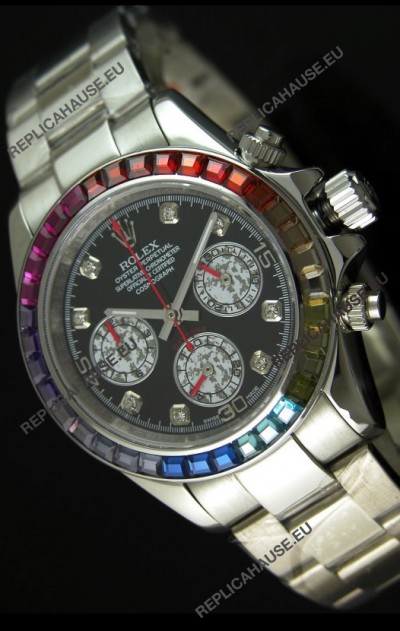 Rolex Cosmograph Daytona Japanese Replica Watch - Updated Sub Dials