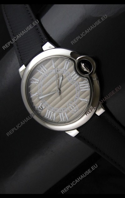 Cartier Ballon de Swiss Replica Automatic Watch in Grey Dial