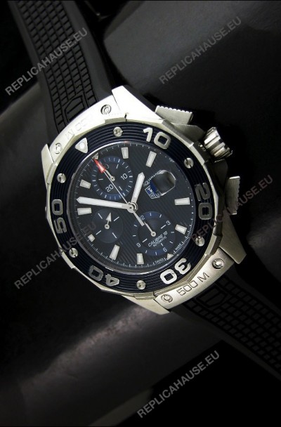 Tag Heuer Aquaracer Calibre 16Â Swiss Watch in Dark Blue Dial