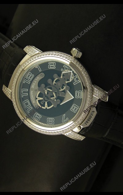 Ulysse Nardin Dual Escapement Japanese Watch in Grey Dial