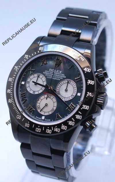 Rolex Daytona Cosmograph Project X Design Black Out Edition Series II Swiss Watch