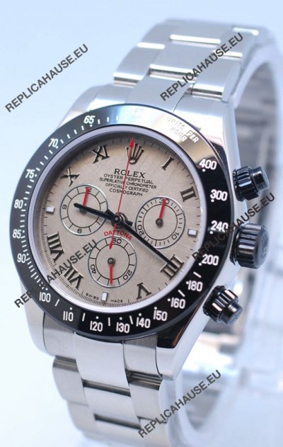 Rolex Project X Daytona Limited Edition Series II Cosmograph MonoBloc Cerachrom Swiss Watch in Brown Dial