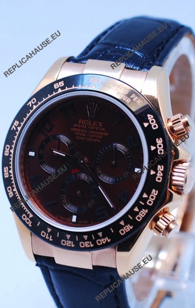 Rolex Daytona Chronograph MonoBloc Cerachrom Bezel Swiss Replica Watch