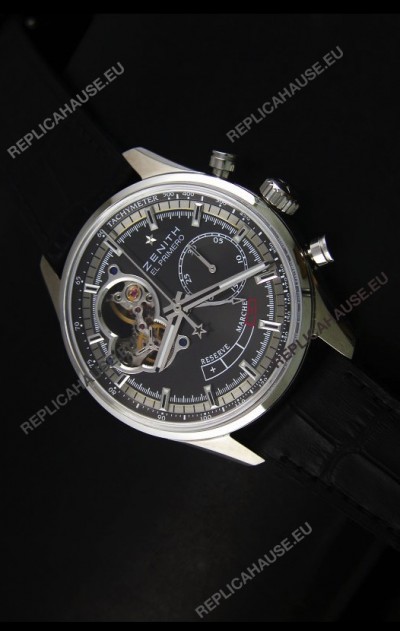 Zenith El Primero Chronomaster Handwind Power Reserve 42MM Replica Watch Grey Dial